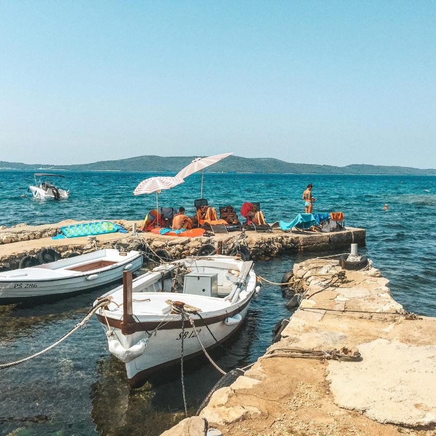 Luxury Beach Villa W Sea Sunset Views Šibenik Esterno foto