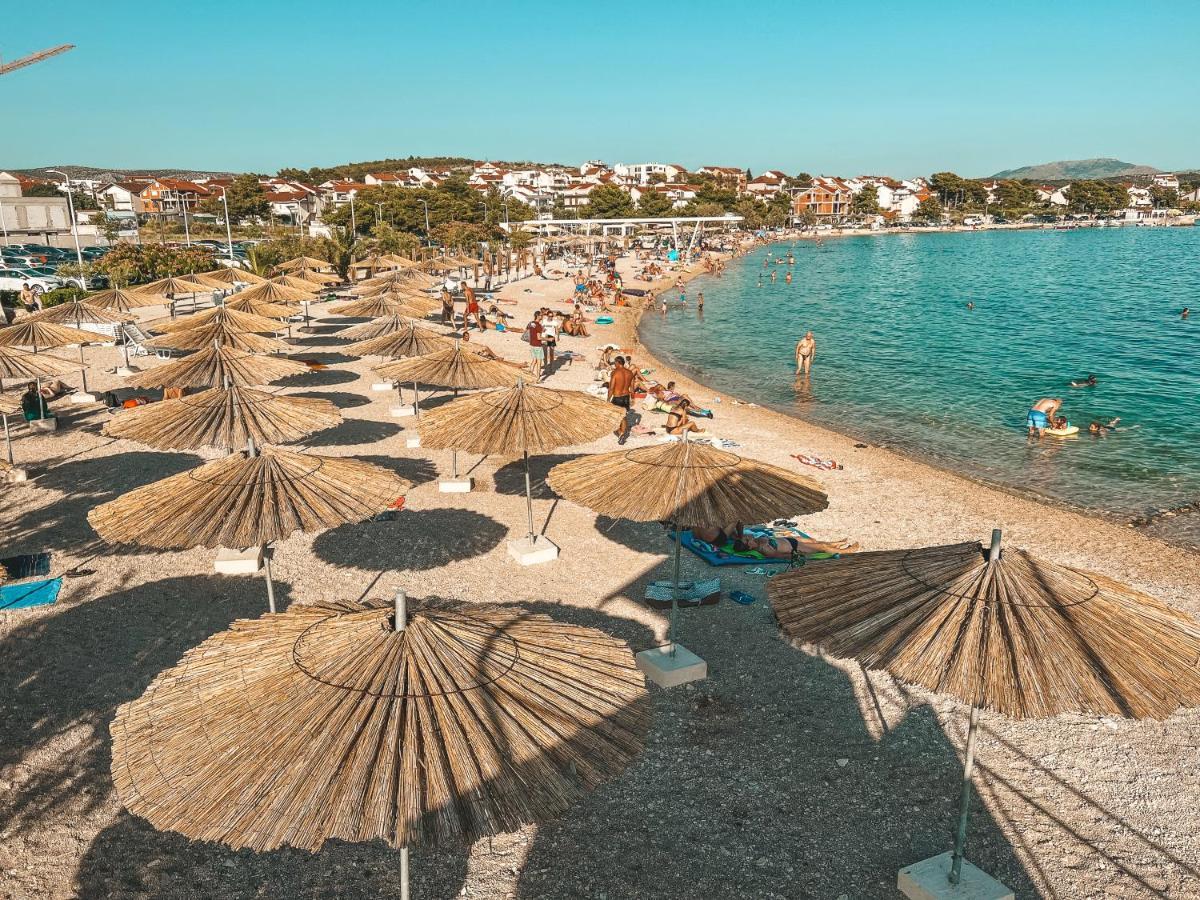 Luxury Beach Villa W Sea Sunset Views Šibenik Esterno foto