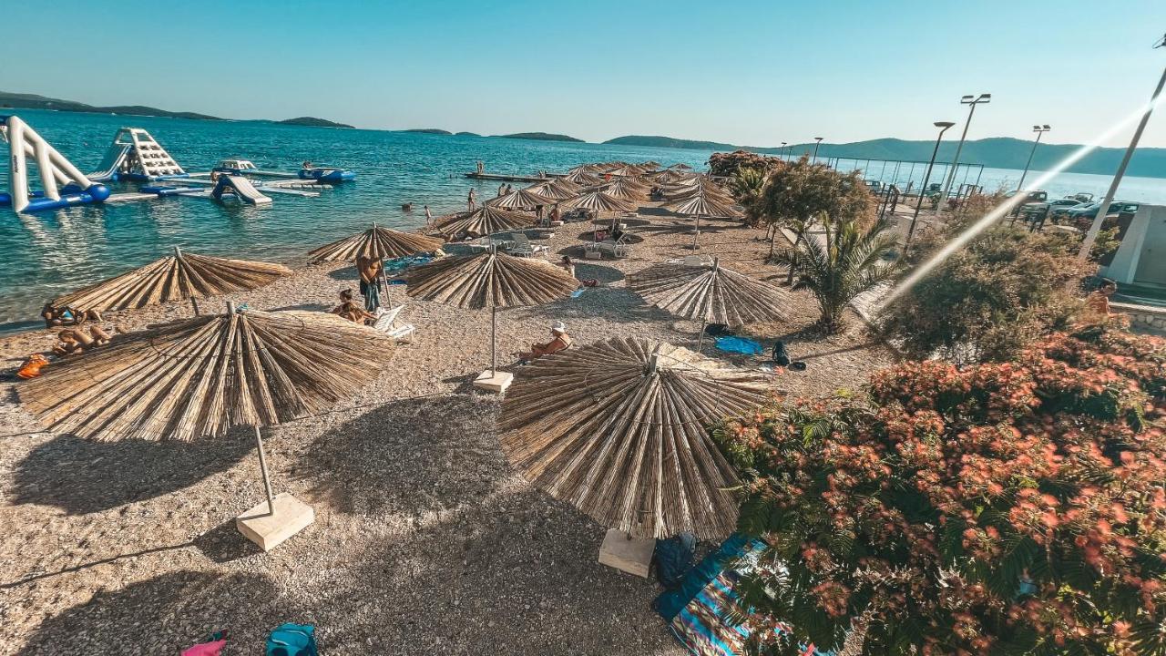 Luxury Beach Villa W Sea Sunset Views Šibenik Esterno foto