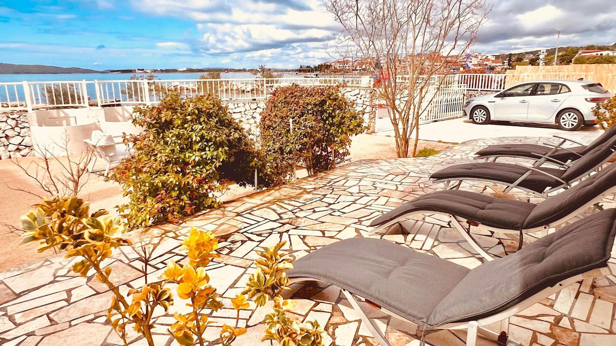 Luxury Beach Villa W Sea Sunset Views Šibenik Esterno foto